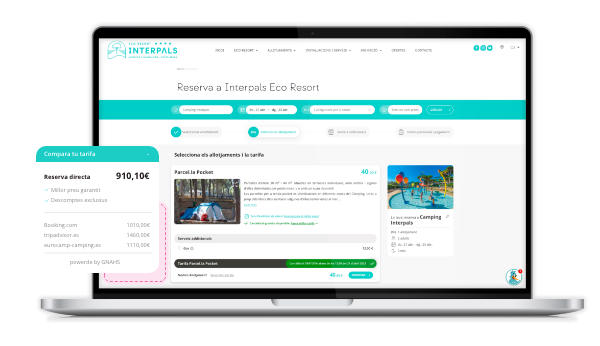 COMPARADOR DE OTAs PARA CAMPINGS